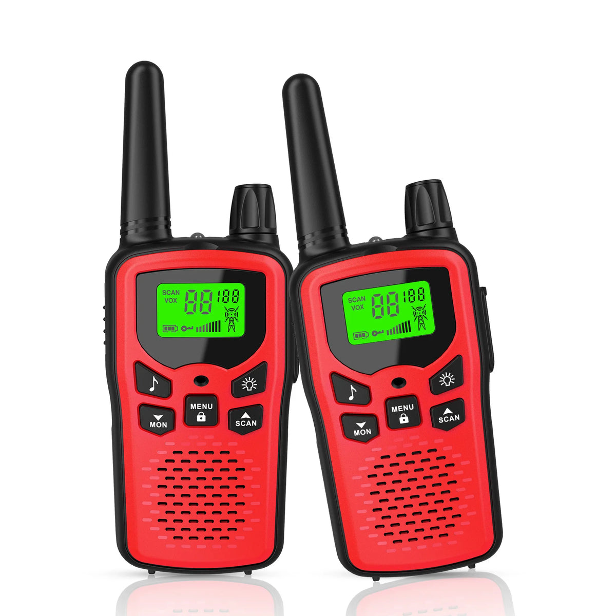 2pcs Adult Wireless Handheld Outdoor Long-distance Walkie Talkie Intercom Outdoor Unit 10 Kilometers