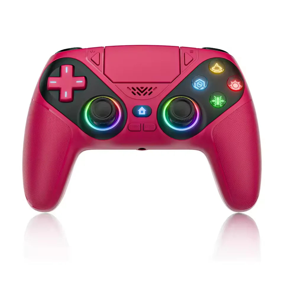 For Playstation 5 Controller RGB Wireless Gaming Bluetooth Control PS5 Macro/Turbo Vibration Dual Sense Anti-Drift Game Joystick