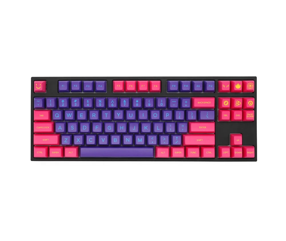 Domikey SA abs doubleshot keycap pumper punk SA profile for mx stem keyboard poker 87 104 gh60 xd64 xd68 xd84 xd96 xd87 cyber
