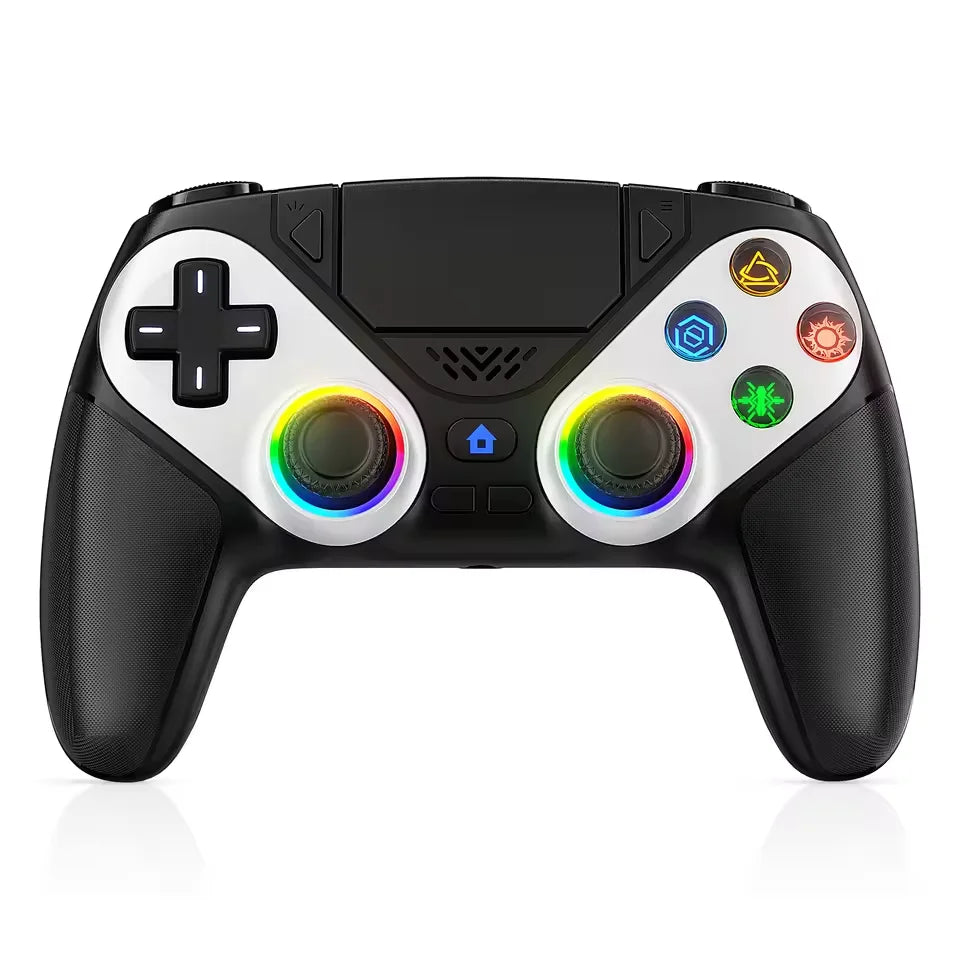 For Playstation 5 Controller RGB Wireless Gaming Bluetooth Control PS5 Macro/Turbo Vibration Dual Sense Anti-Drift Game Joystick