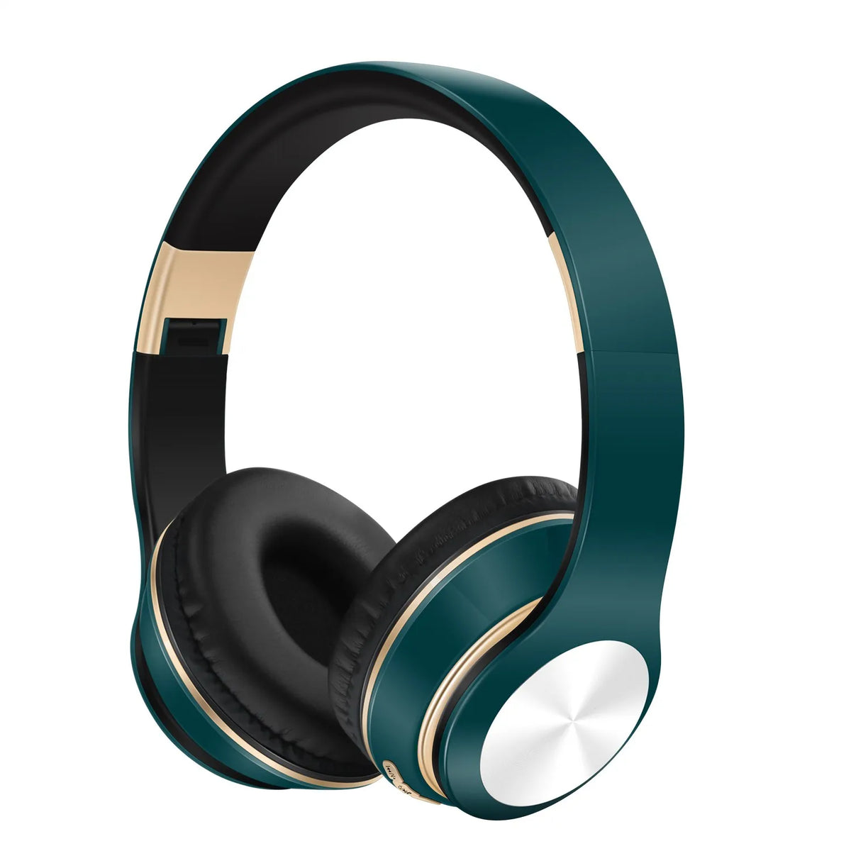 Bluetooth Earphones Over-ear Foldable Computer Wireless Headphones with Mic Noise Cancellation HIFI Stereo Gaming Headset