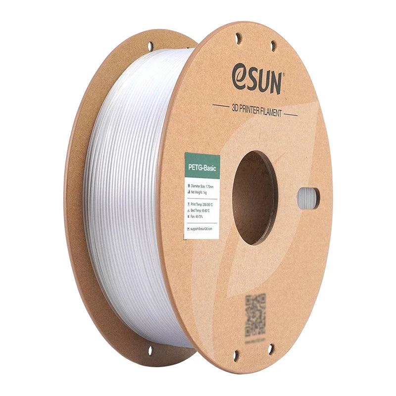 ESUN Basic PETG 3D Filament 1.75mm 1KG 2.2LBS High Toughness 3D Printer Filaments PETG Basic For Bambu Lab 3D Printing Materials