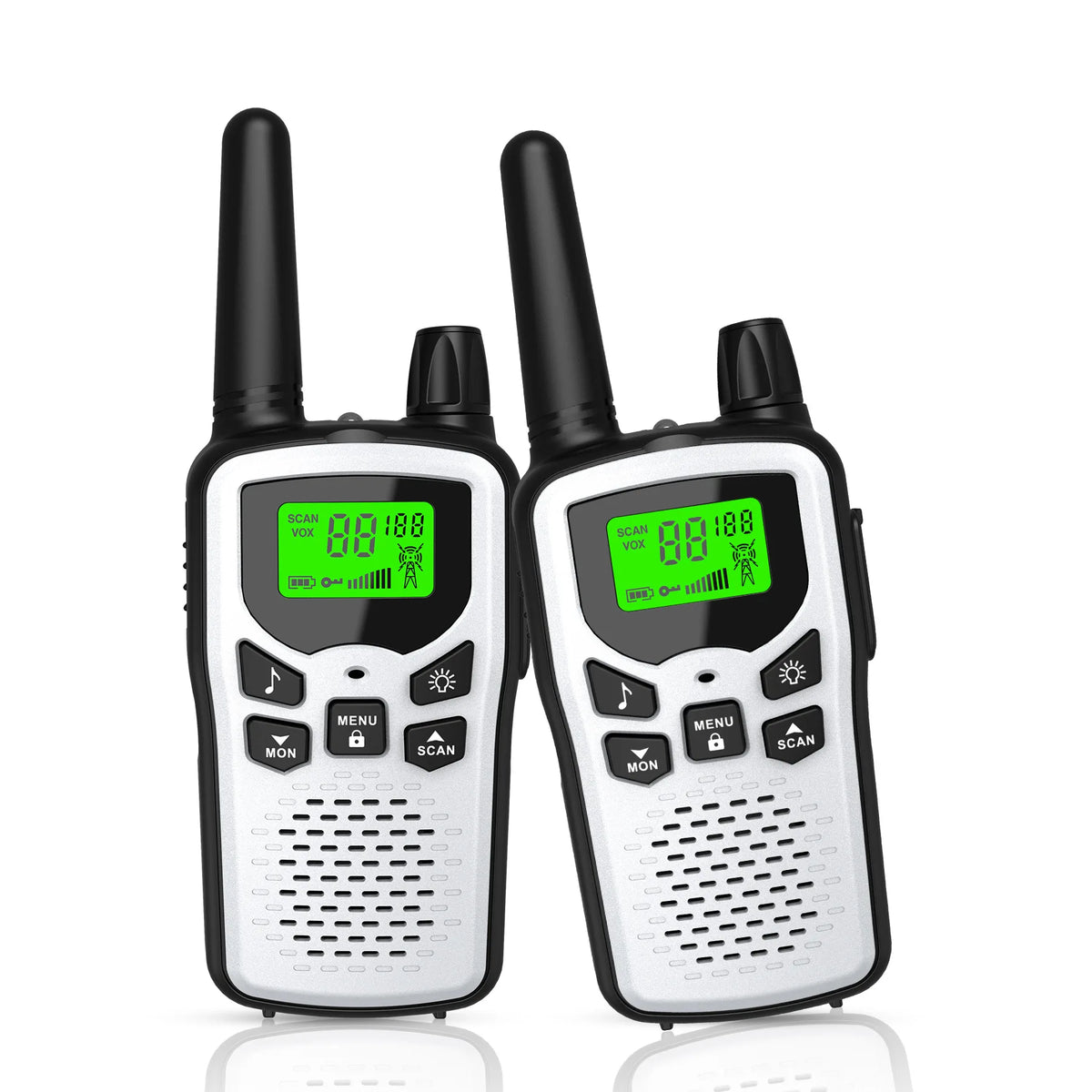 2pcs Adult Wireless Handheld Outdoor Long-distance Walkie Talkie Intercom Outdoor Unit 10 Kilometers
