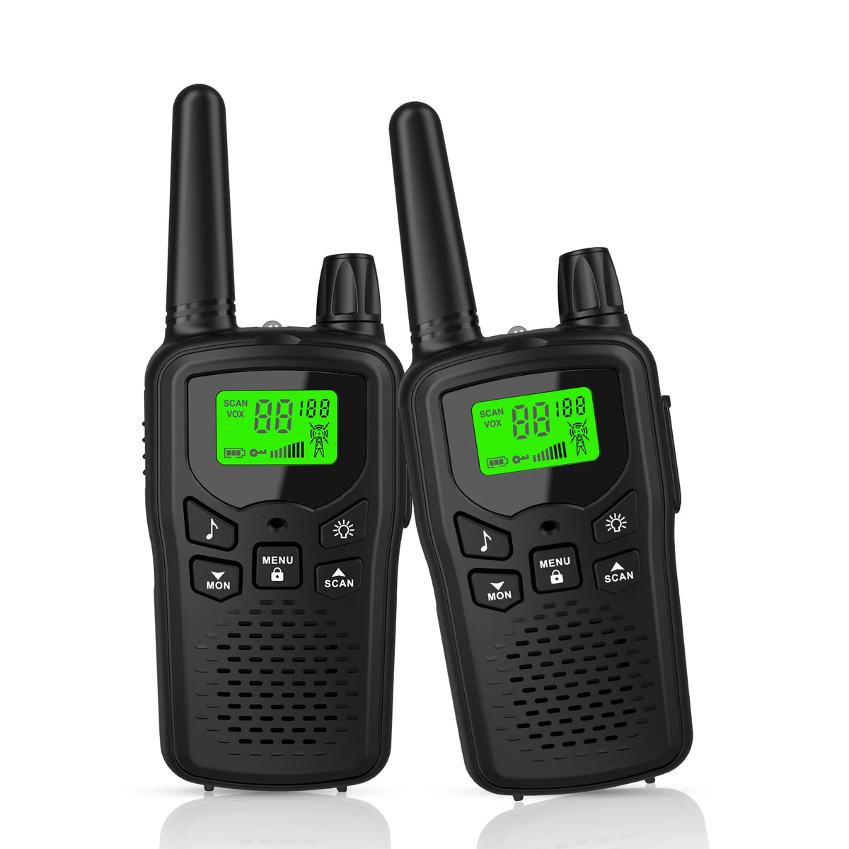 2pcs Adult Wireless Handheld Outdoor Long-distance Walkie Talkie Intercom Outdoor Unit 10 Kilometers