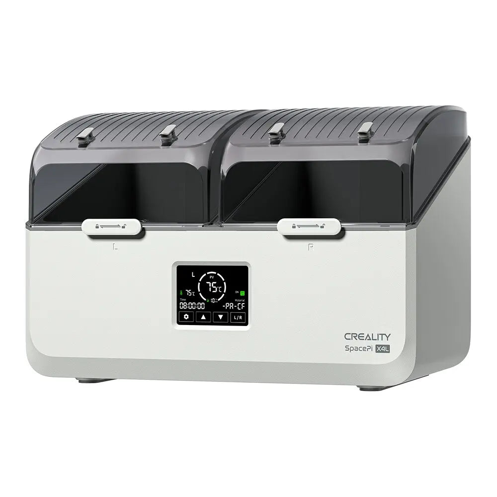 Creality Space X4L Filament Dryer 3D Printer 4 Pools Filament Dehydrator Dual Independent Heating Chamber 45℃-75℃ 1.75-2.85mm