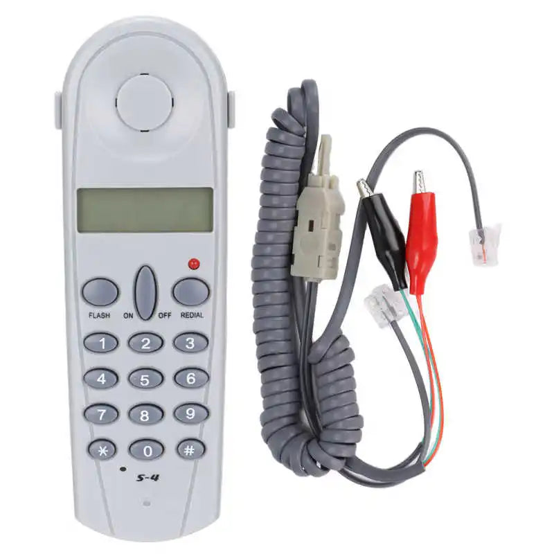Telephone Butt Test Tester Lineman Tool Cable Set with Connectors and Joiner for  HOUSE TELEPHONES test phone