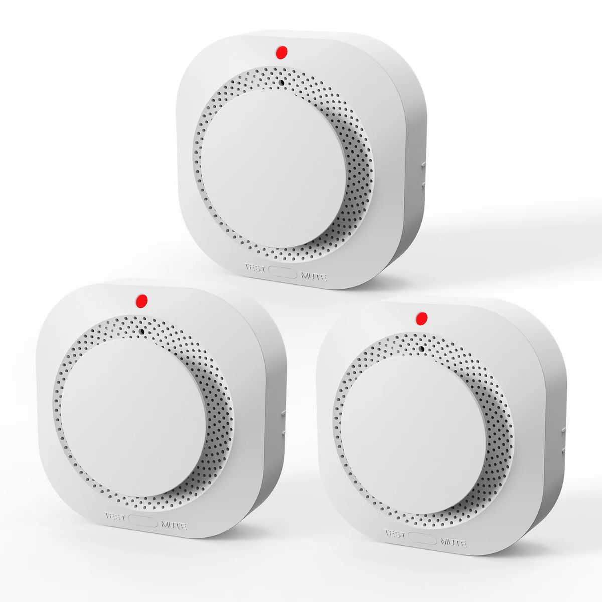 Zigbee Smoke Alarm Tuya Smart Real-time Monitoring APP Notification Smoke Detector For Gas Wall-hung Stoves Bathrooms Industrial Hotel Security