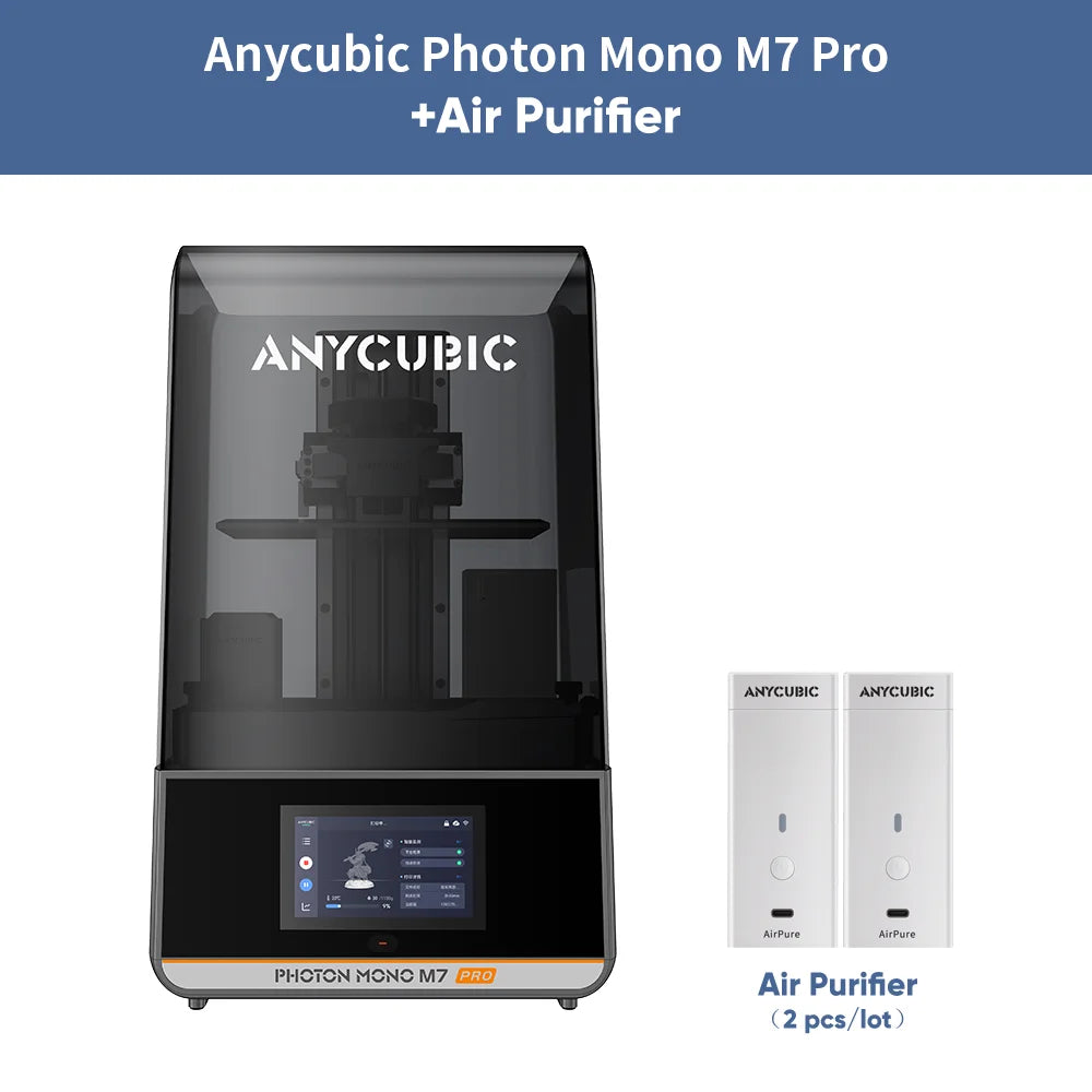 ANYCUBIC Photon Mono M7 Pro 14K Mono MSLA 3D Printer 10.1'' LCD Resin 3D Printer Speed Up to 170mm/h Printing Size 223*126*230mm