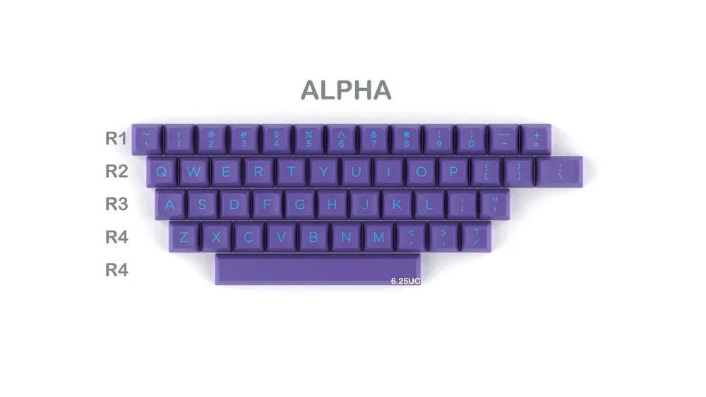 Domikey SA abs doubleshot keycap pumper punk SA profile for mx stem keyboard poker 87 104 gh60 xd64 xd68 xd84 xd96 xd87 cyber