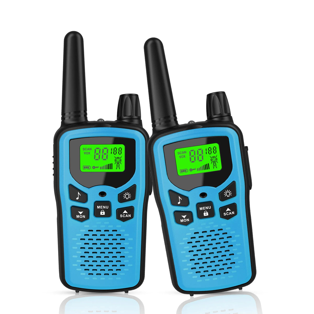2pcs Adult Wireless Handheld Outdoor Long-distance Walkie Talkie Intercom Outdoor Unit 10 Kilometers