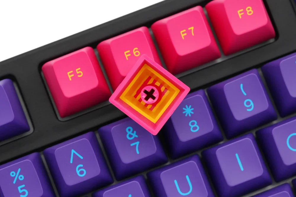 Domikey SA abs doubleshot keycap pumper punk SA profile for mx stem keyboard poker 87 104 gh60 xd64 xd68 xd84 xd96 xd87 cyber